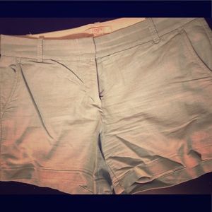 J Crew turquoise shorts